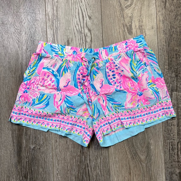 Lilly Pulitzer Katia Short Blue Ibiza White S,L - Picture 2 of 15